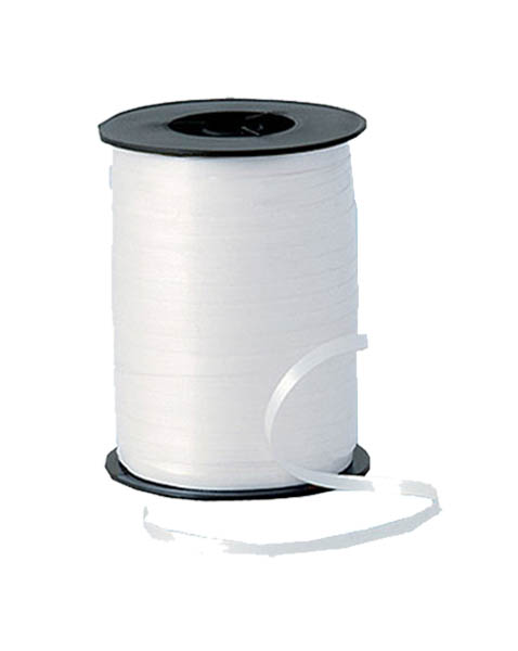 Λευκή Ξυλοκορδέλα για μπαλόνια 500μ