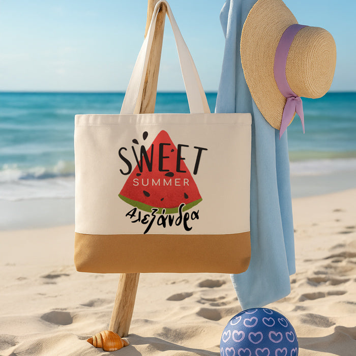 Πάνινη Τσάντα Ώμου - Sweet Summer