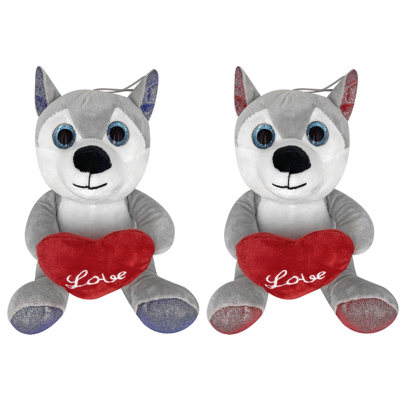Λούτρινο Χάσκυ ''Love'' (20 cm)