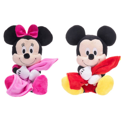 Λούτρινο Minnie με κουβερτούλα 22cm