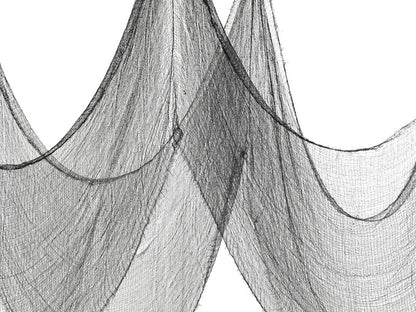 Μαύρο Διακοσμητικό Δίχτυ Halloween 9.8m