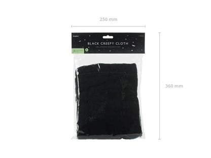 Μαύρο Διακοσμητικό Δίχτυ Halloween 9.8m