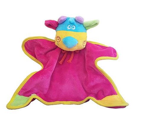 Μαλακή Κουβερτούλα πολύχρωμη Αγελαδίτσα