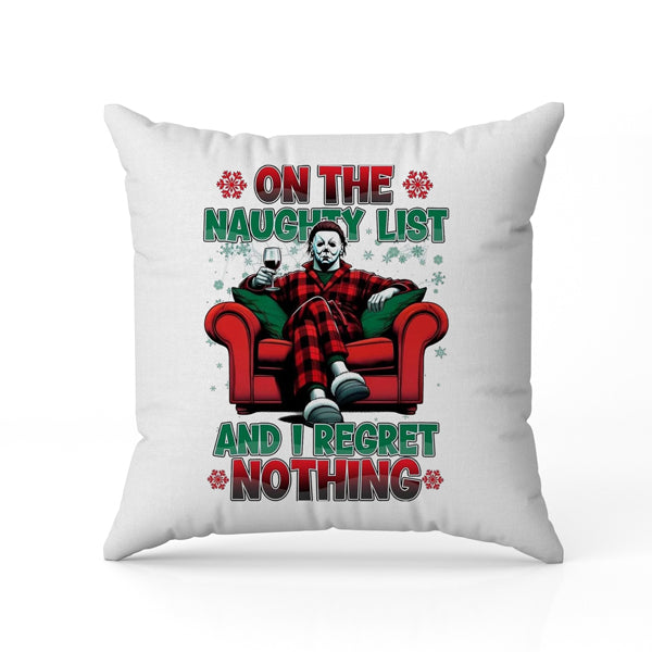 Μαξιλάρι Χριστουγεννιάτικο – Naughty List Approved