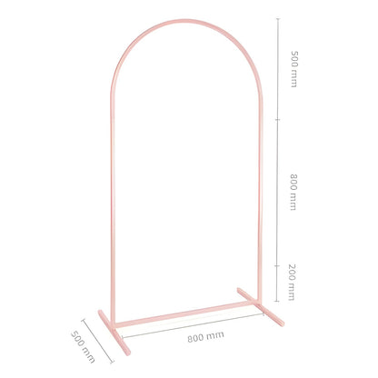 Μεταλλική Αψίδα - Dusty Pink (80x150 cm)