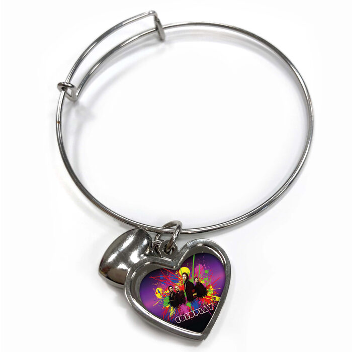 Μεταλλικό Βραχιόλι καρδιά - Coldplay