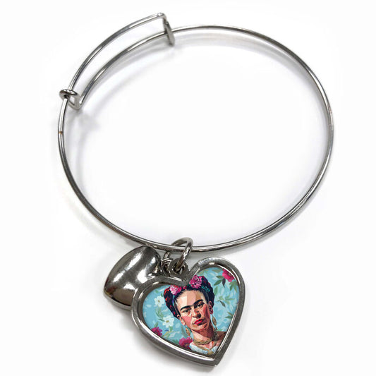Μεταλλικό Βραχιόλι καρδιά - Frida Kahlo