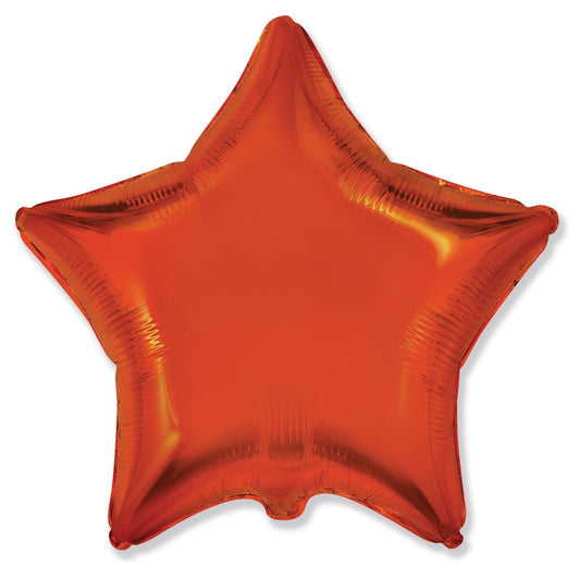 Μπαλόνι Φοιλ 18 Αστέρι Πορτοκαλί / 46 εκ