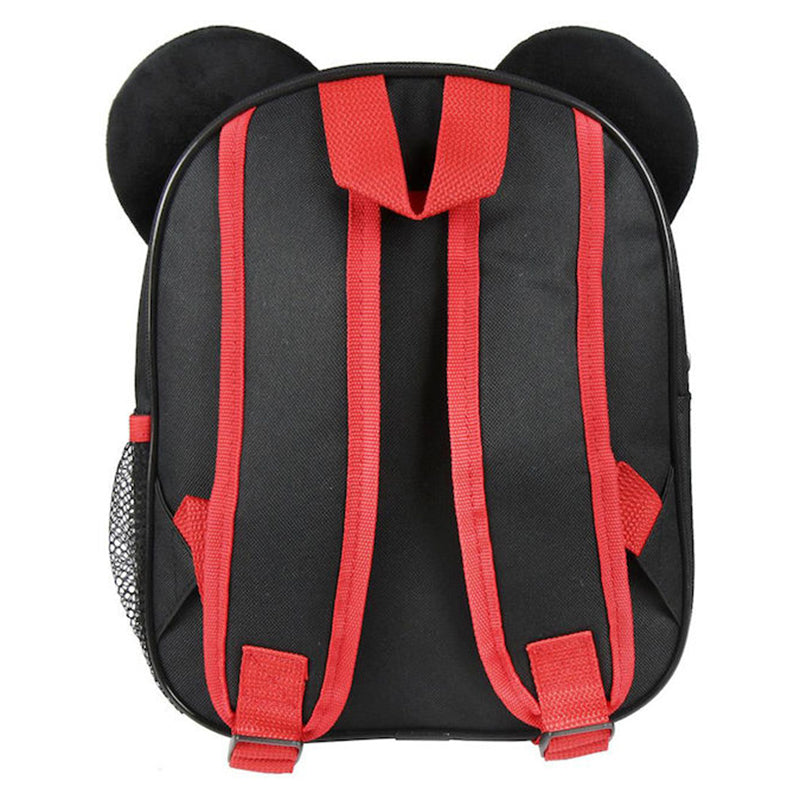 Mickey Mouse Λούτρινη Σχολική Τσάντα