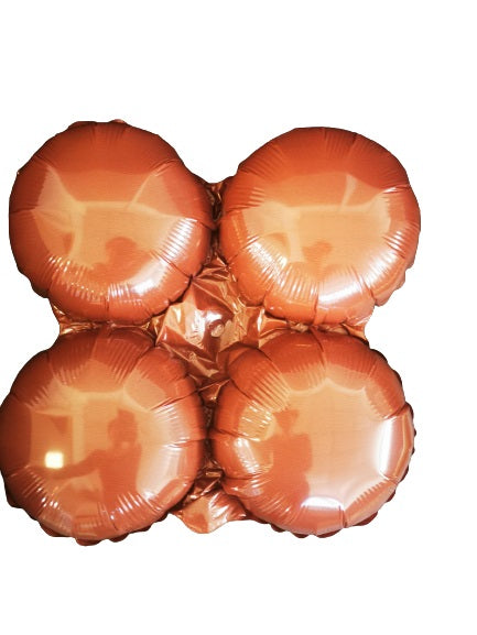 Μπαλόνι Φοιλ Γιρλάντα Καφέ