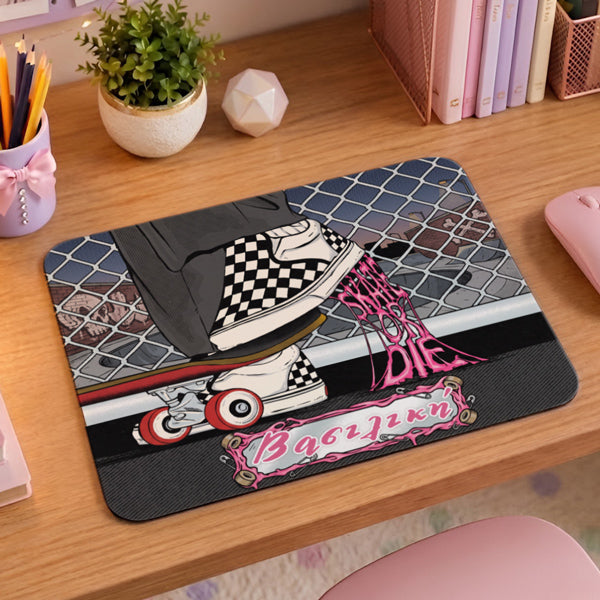 Mouse Pad Gaming - Skateboard Girl με Όνομα