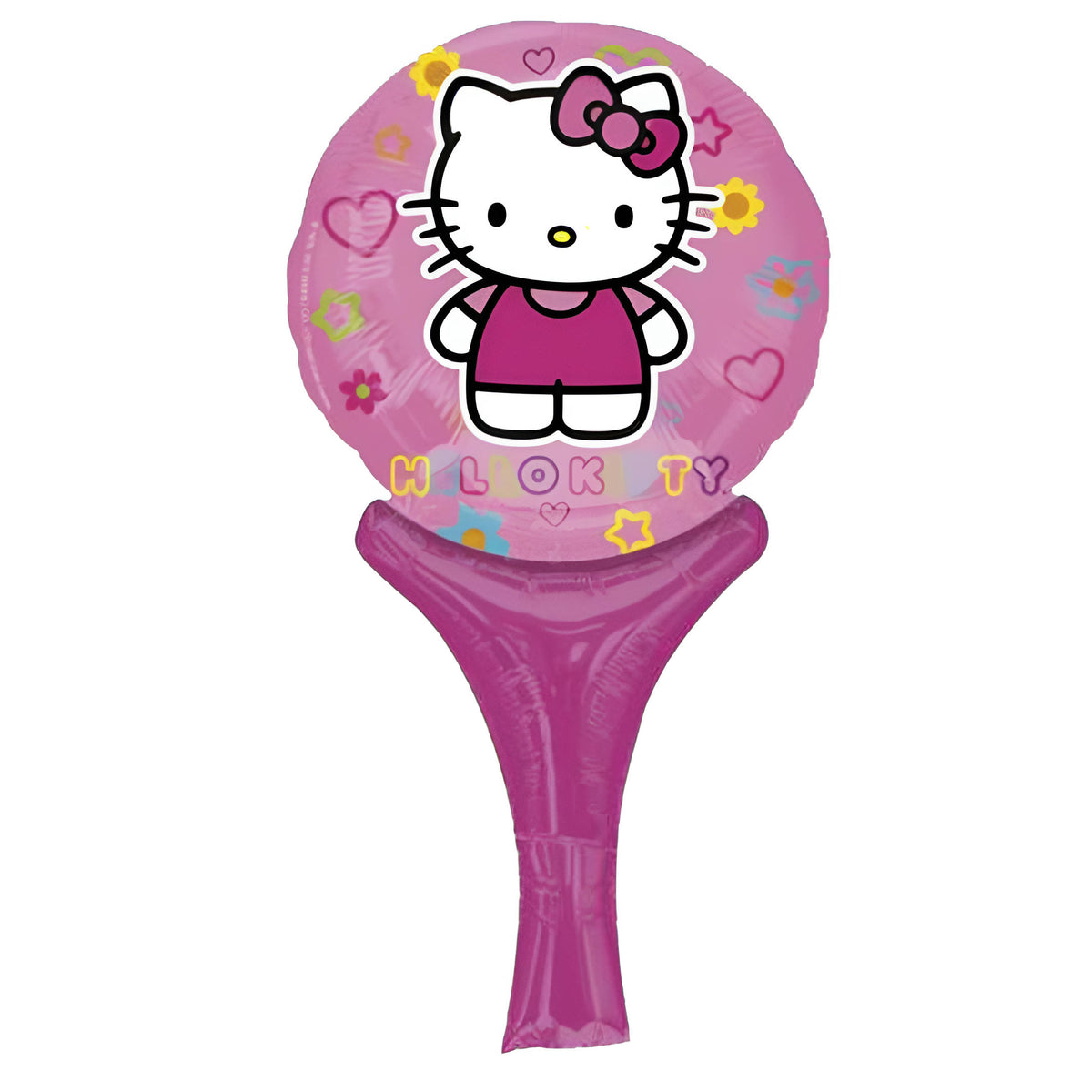 12" Μπαλόνι με Λαβή - Hello Kitty