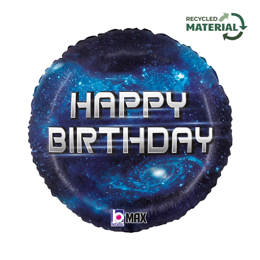 Μπαλόνι Γαλαξίας Happy Birthday 18'
