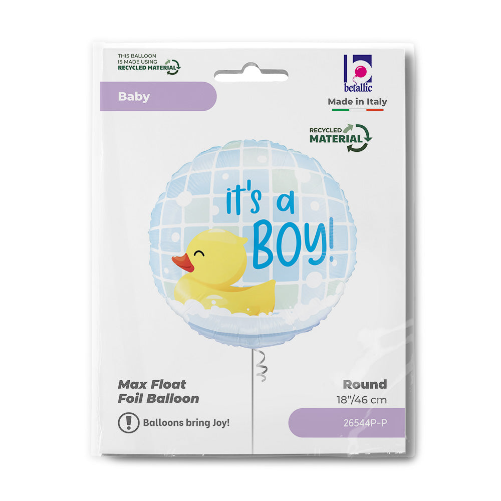 Μπαλόνι γέννησης Παπάκι It's a Boy 18"