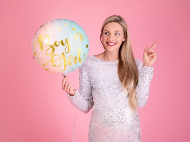 Μπαλόνι για Gender Reveal "Boy or Girl"
