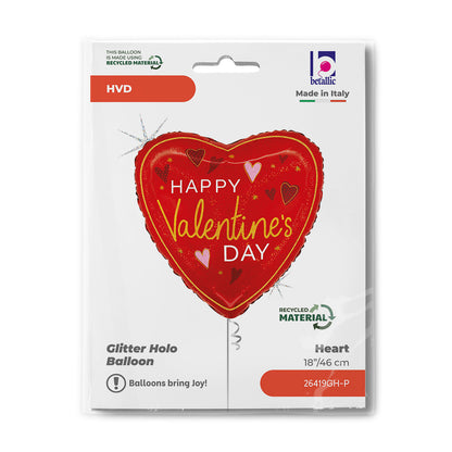Μπαλόνι καρδιά Happy Valentine's Day 18''