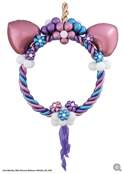 Μπαλόνι κατασκευής 260 Chrome Μπλε