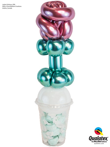 Μπαλόνι κατασκευής 260 Chrome Πράσινο