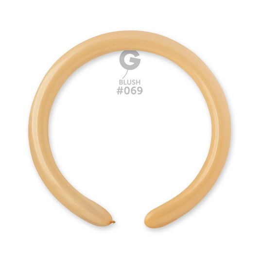 Μπαλόνι κατασκευής μακρόστενο 260 μπεζ (100 τεμ)