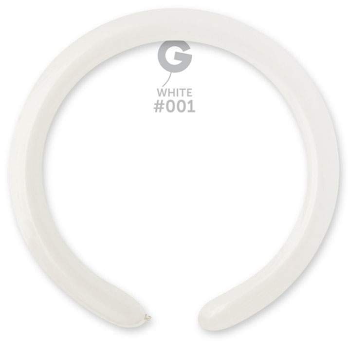 Μπαλόνι κατασκευής μακρόστενο 260Q Άσπρο