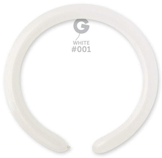 Μπαλόνι κατασκευής μακρόστενο 260Q Άσπρο