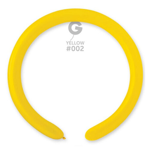 Μπαλόνι κατασκευής μακρόστενο 260Q Κίτρινο