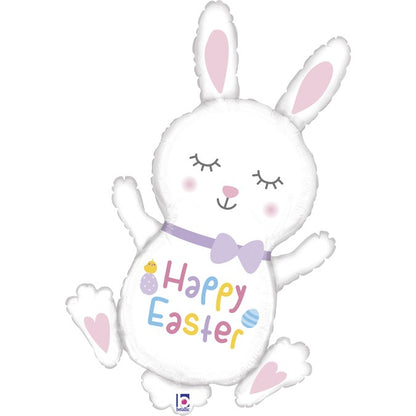 Μπαλόνι Λαγουδάκι "Happy Easter" 97 εκ.