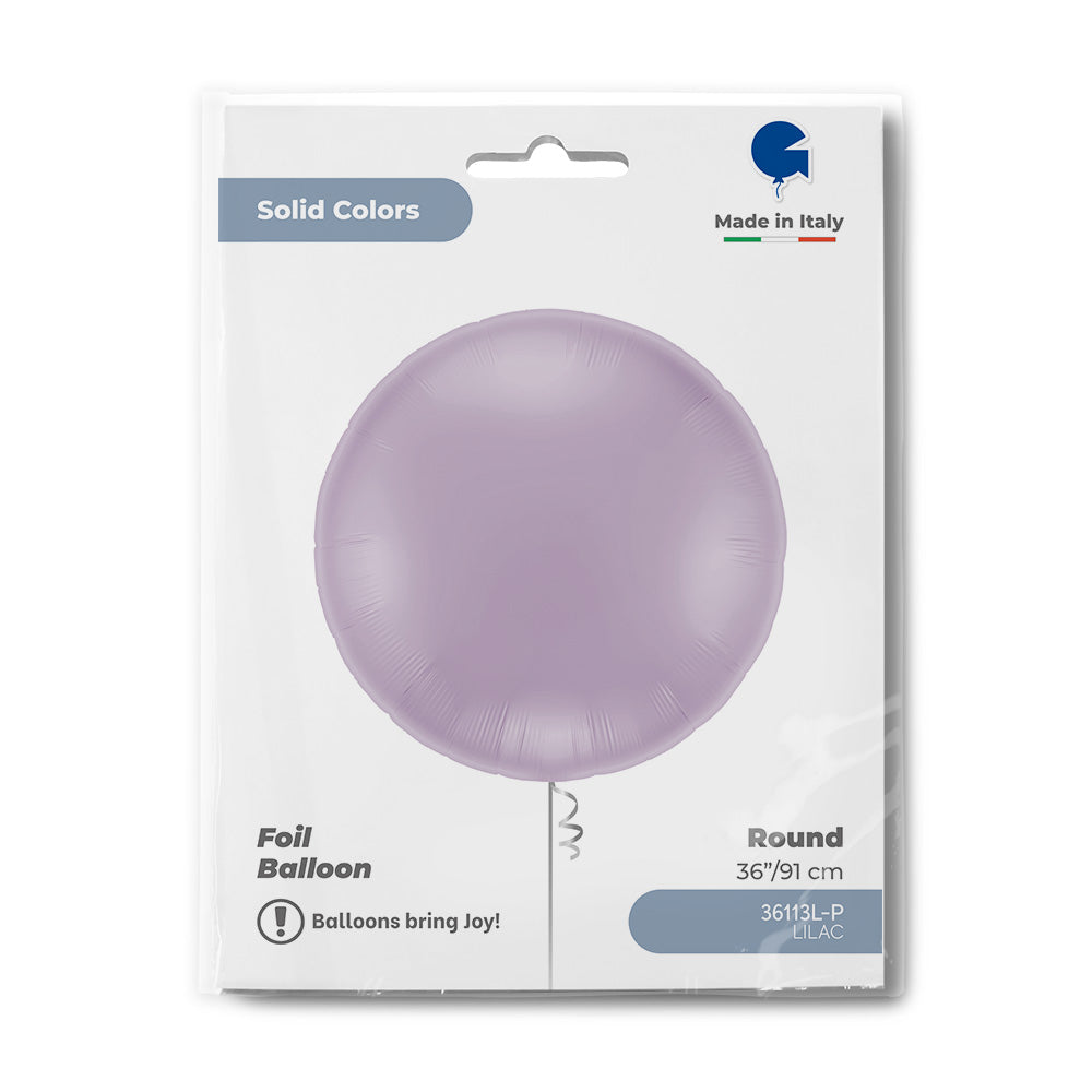Μπαλόνι Λιλά στρογγυλό 36''