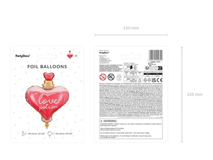 21" Μπαλόνι Καρδιά ''Love potion''