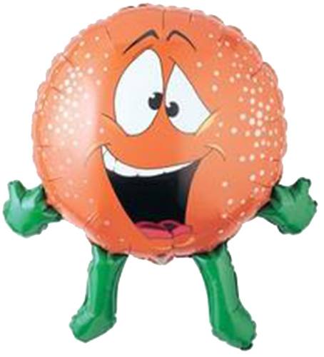 Μπαλόνι Πορτοκάλι με χέρια και πόδια 68 εκ