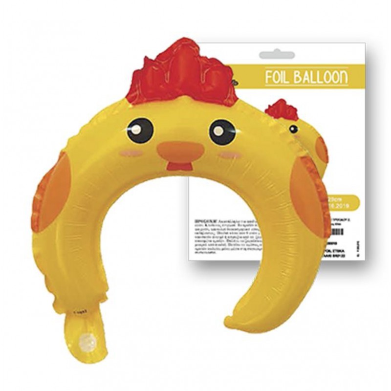 Μπαλόνι Στέκα μαλλιών Κοτοπουλάκι