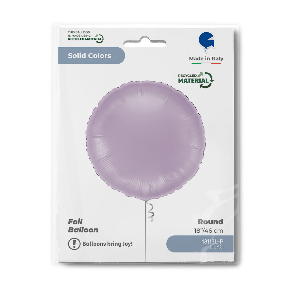 Μπαλόνι στρογγυλό Λιλά 18''