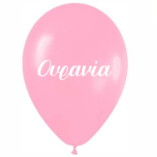 Μπαλόνι τυπωμένο όνομα - Ουρανία (25 τεμ)