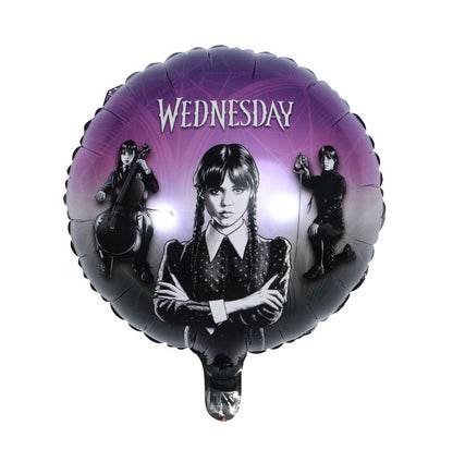 Μπαλόνι Wednesday Addamns- Στρογγυλό foil