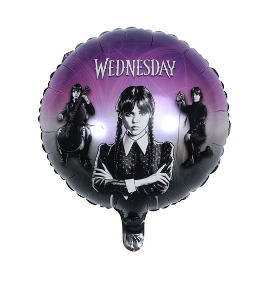 Μπαλόνι Wednesday Addamns- Στρογγυλό foil
