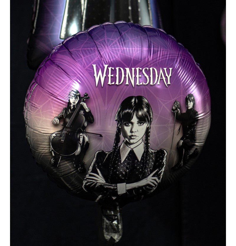 Μπαλόνι Wednesday Addamns- Στρογγυλό foil