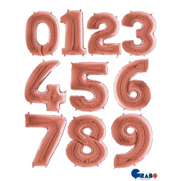 Μπαλόνια Αριθμοί Rainbow 76cm - 30"
