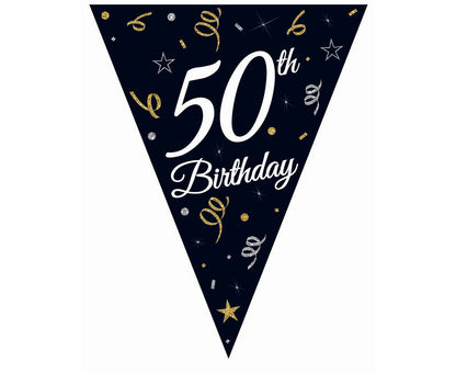 Μπάνερ γενεθλίων "50th Birthday"