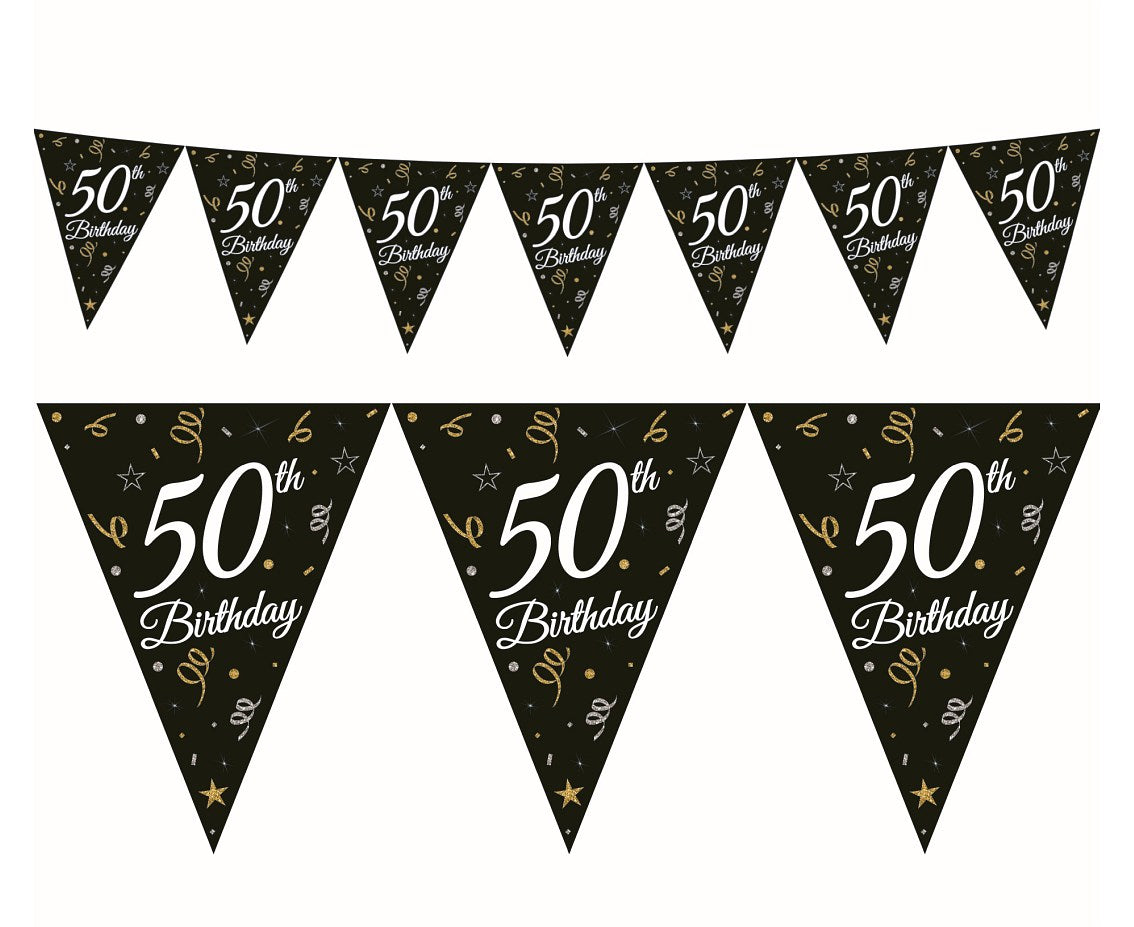 Μπάνερ γενεθλίων "50th Birthday"