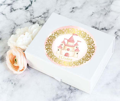 Αυτοκόλλητα με όνομα θέμα Πριγκίπισσα (6 τεμ)