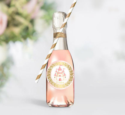 Αυτοκόλλητα με όνομα θέμα Πριγκίπισσα (6 τεμ)