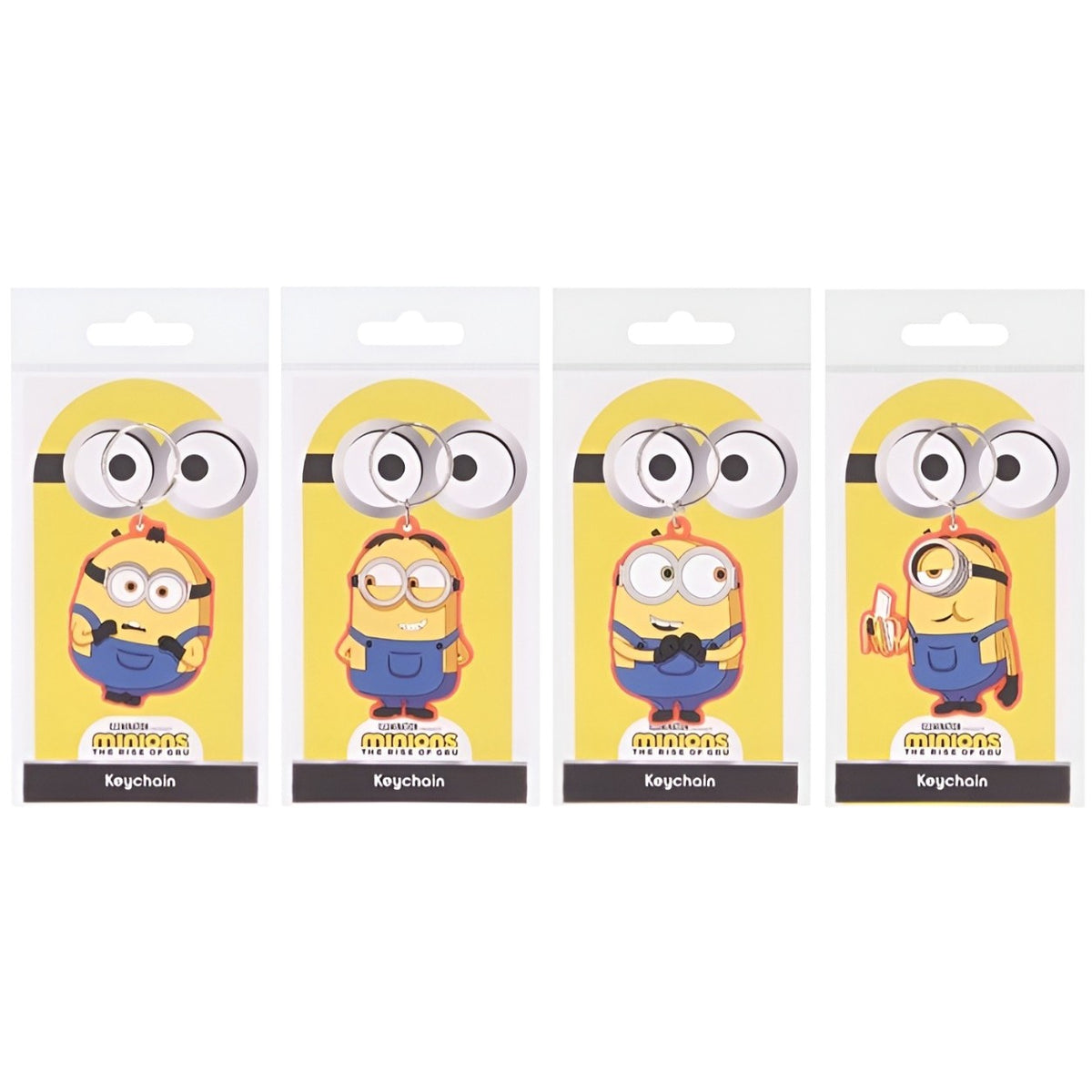 Μπρελόκ Minions (4 σχέδια)