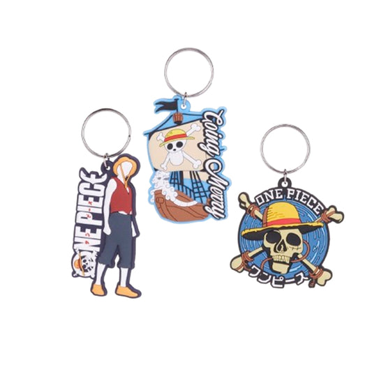 Μπρελόκ One Piece  (3 σχέδια τυχαία επιλογή)