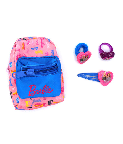 Barbie Mini Clip-On Backpack με Αξεσουάρ