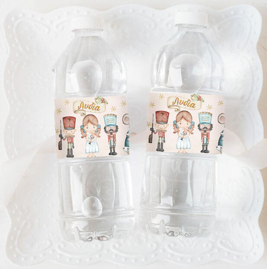 Ετικέτες για μπουκάλια νερού Kαρυοθραύστης (8 τεμ)