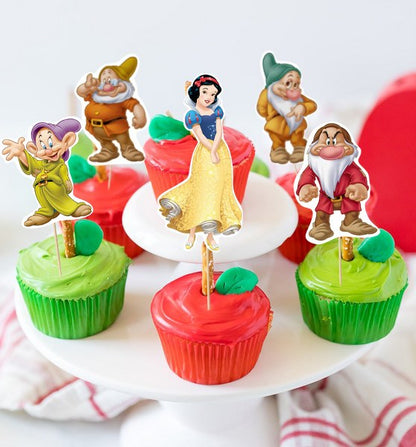 Οδοντογλυφίδες πάρτυ Χιονάτη (8 τεμ)