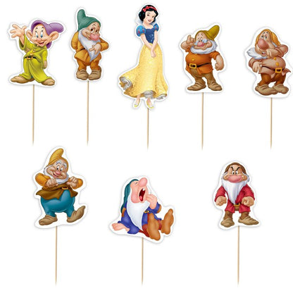 Οδοντογλυφίδες πάρτυ Χιονάτη (8 τεμ)