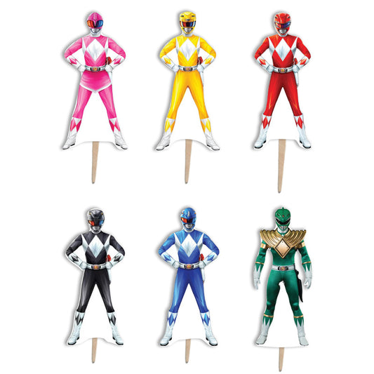 Οδοντογλυφίδες Power Rangers (6 τεμ)