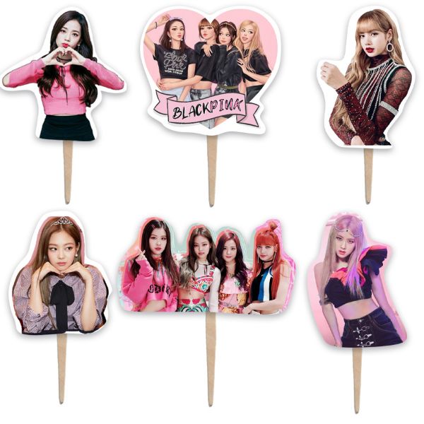 Οδοντογλυφίδες πάρτυ Blackpink (6 τεμ)