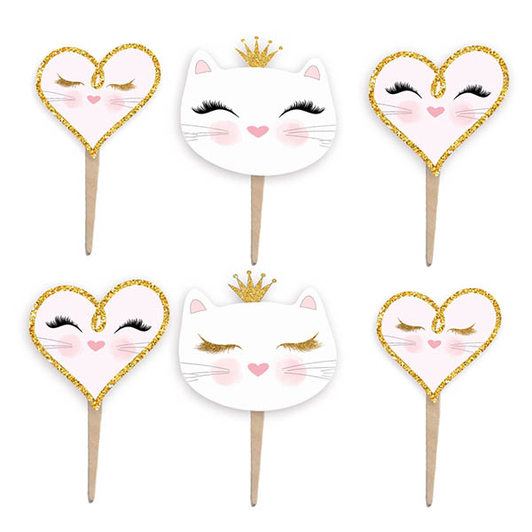 Οδοντογλυφίδες Γατούλα (6 τεμ)